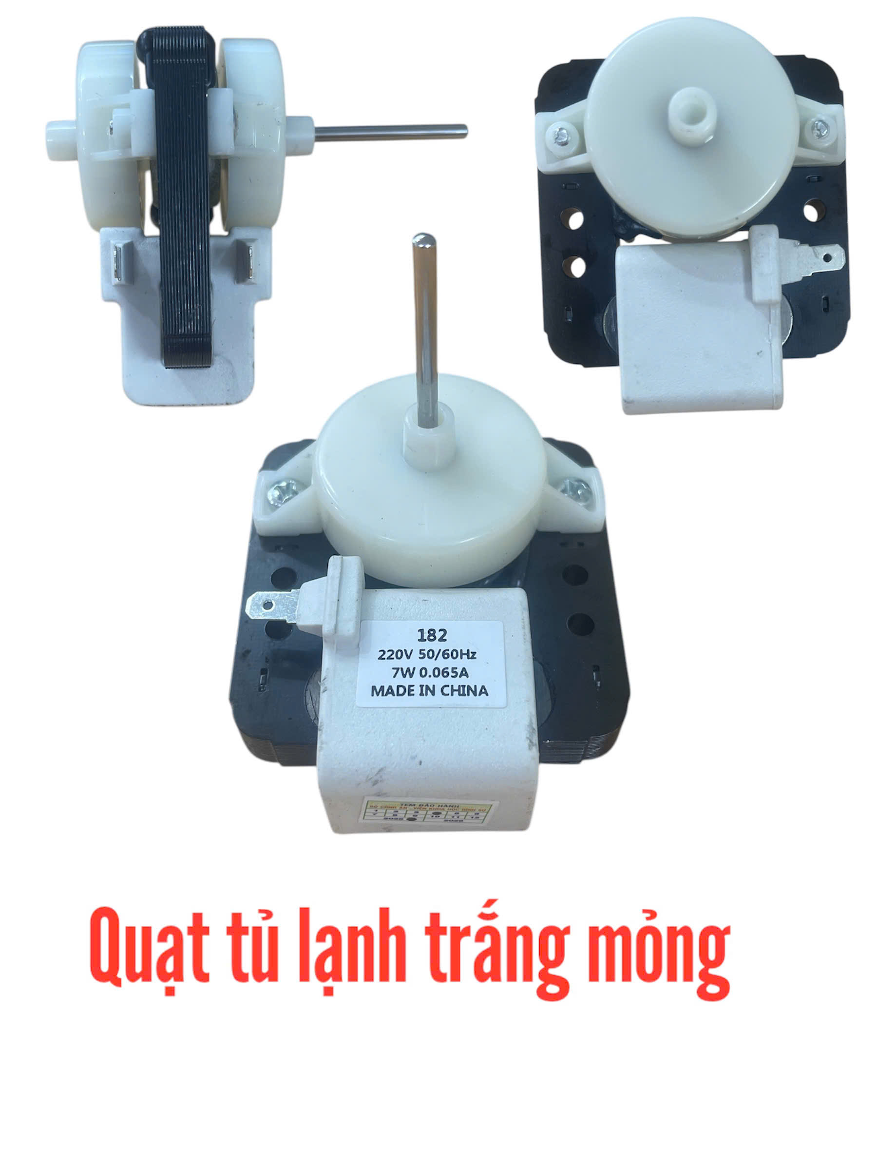 Quạt Tủ lạnh trắng mỏng