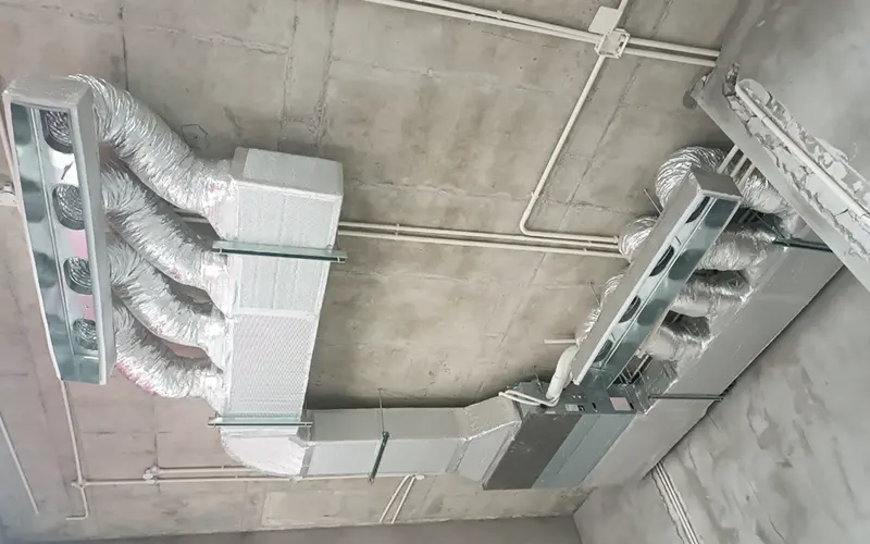 Thi công ống gió máy lạnh và một số điều cần chú ý