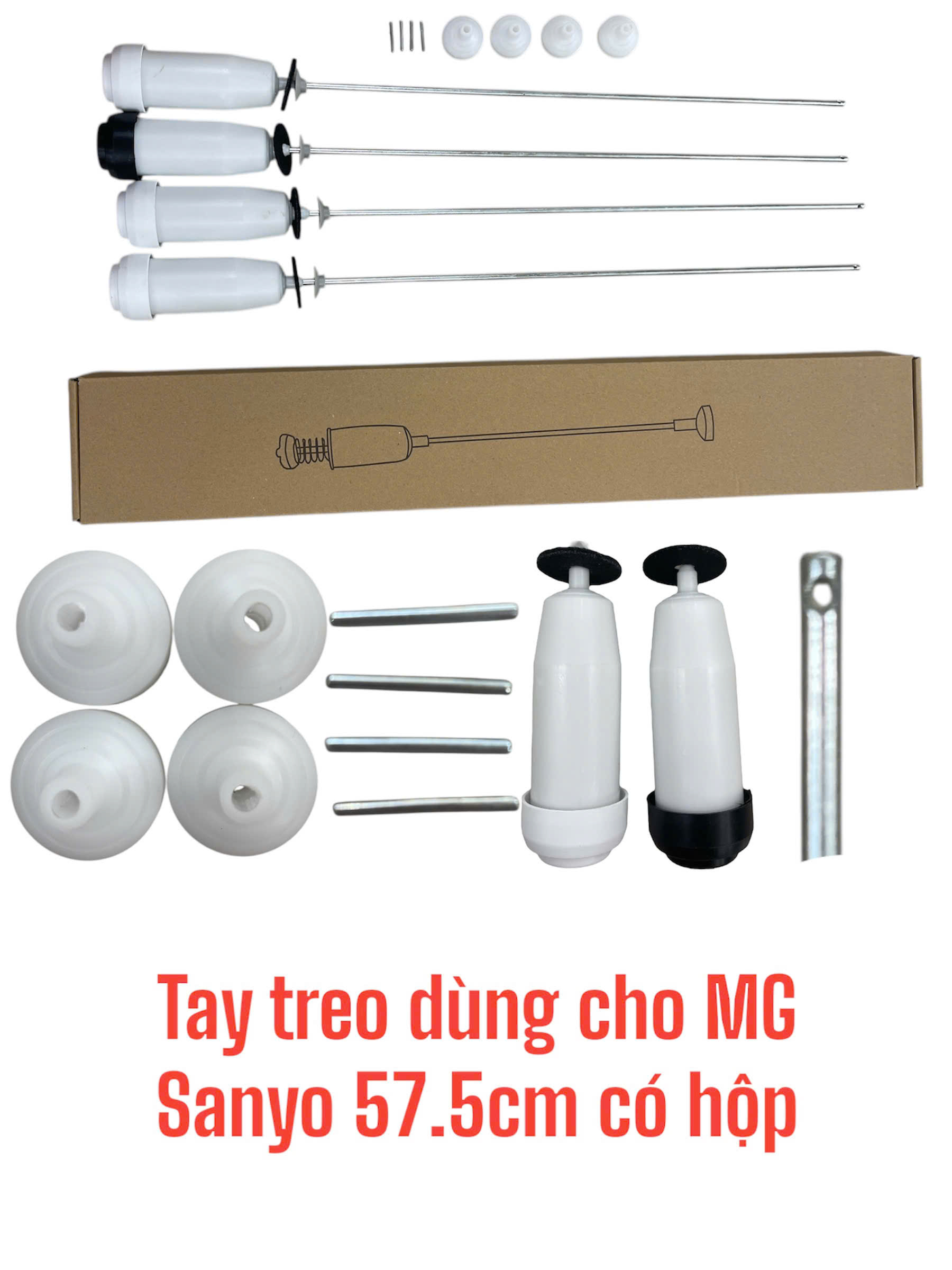 Tay treo dùng cho máy giặt Sanyo 57.5cm có hộp