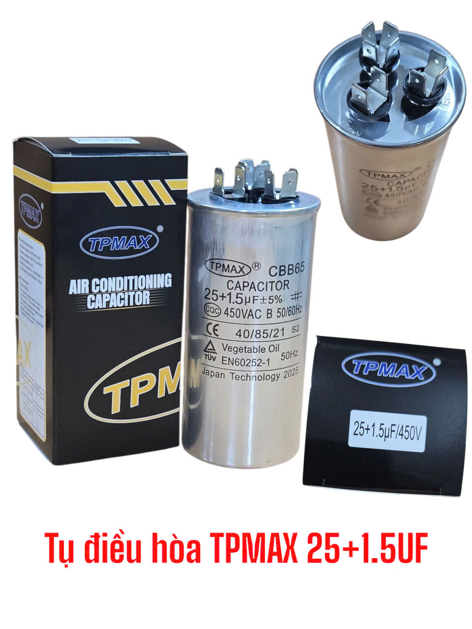 Tụ điều hòa TPMAX 25+1.5UF