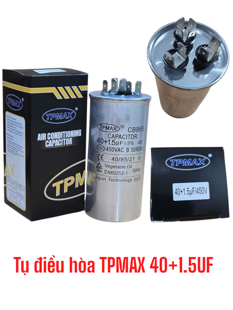 Tụ điều hòa TPMAX 40 +1.5UF