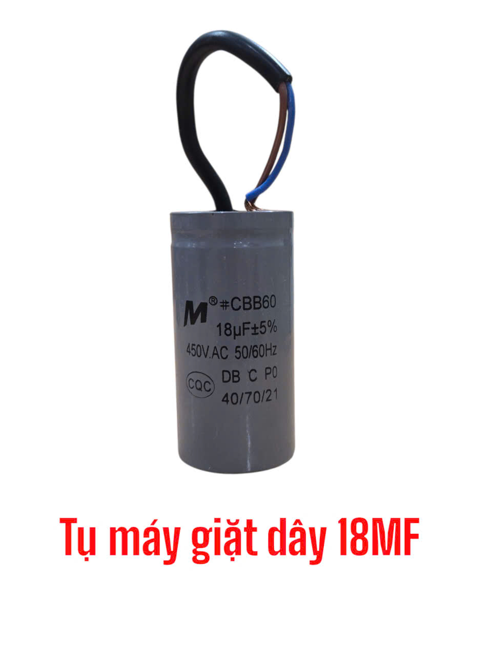 Tụ Máy Giặt Dây 18MF
