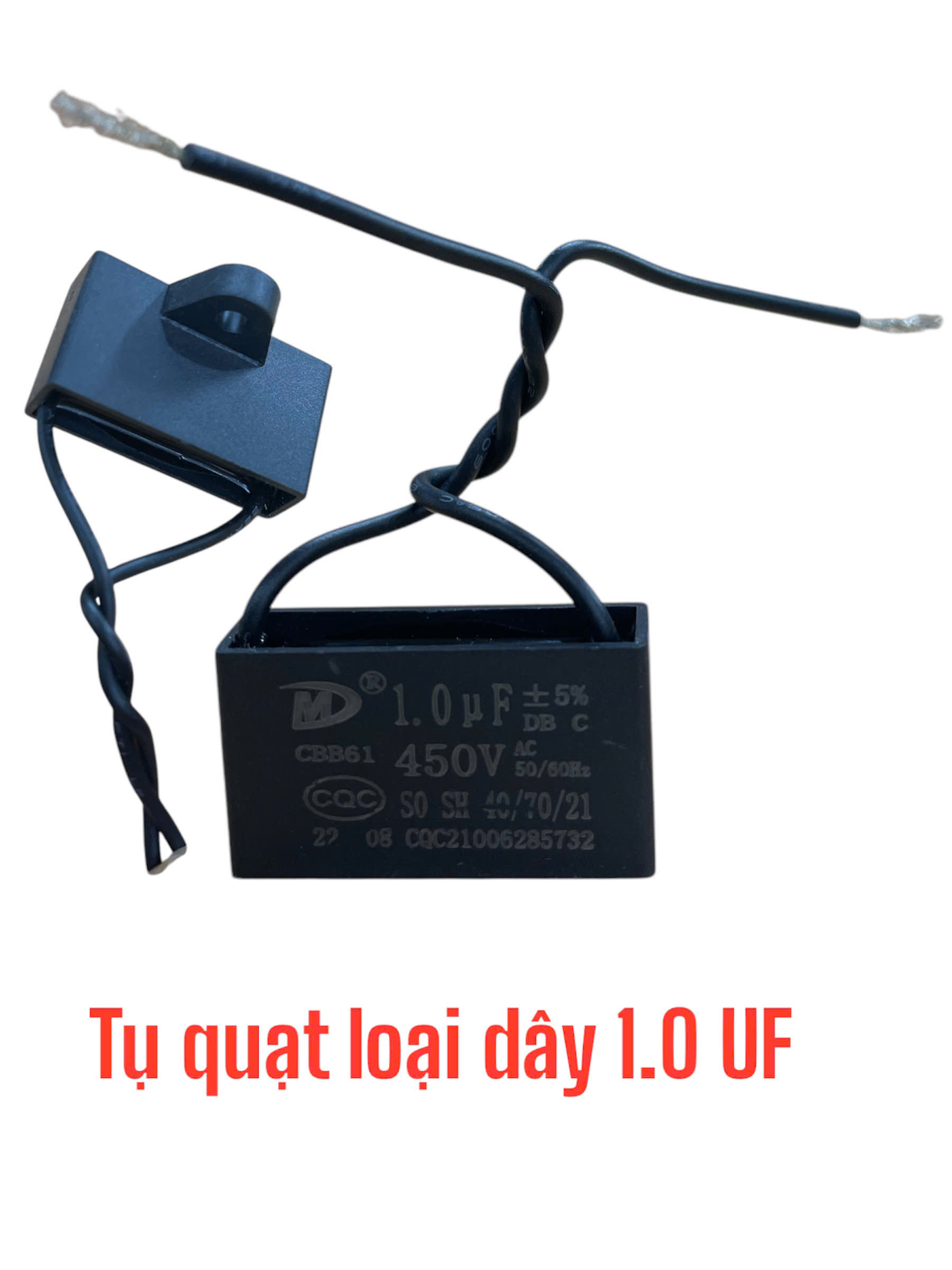 Tụ quạt loại dây 1.0 UF