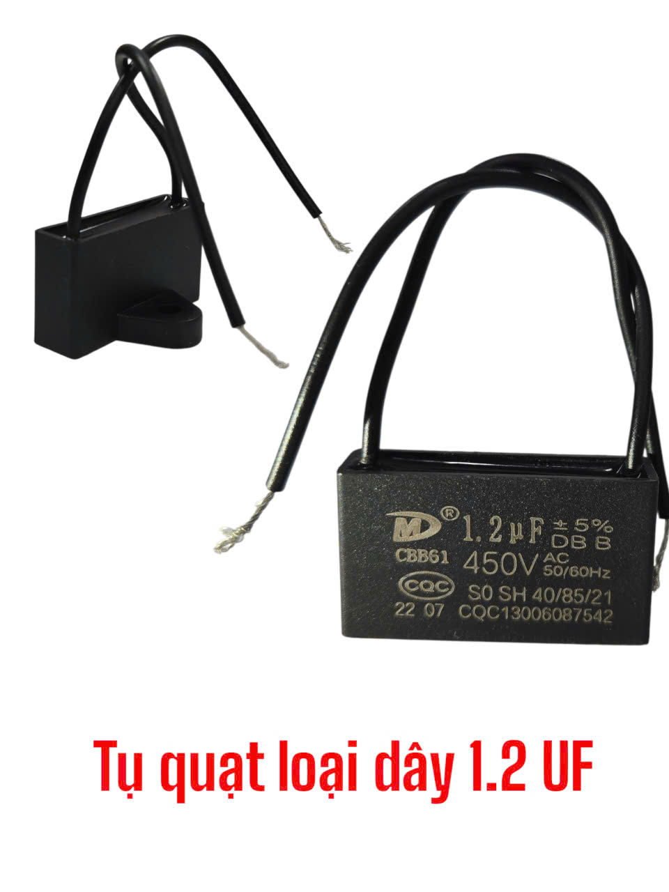 Tụ quạt loại dây 1.2 UF