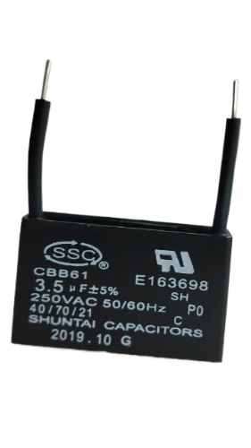 Tụ quạt loại dây 3.5 UF HH