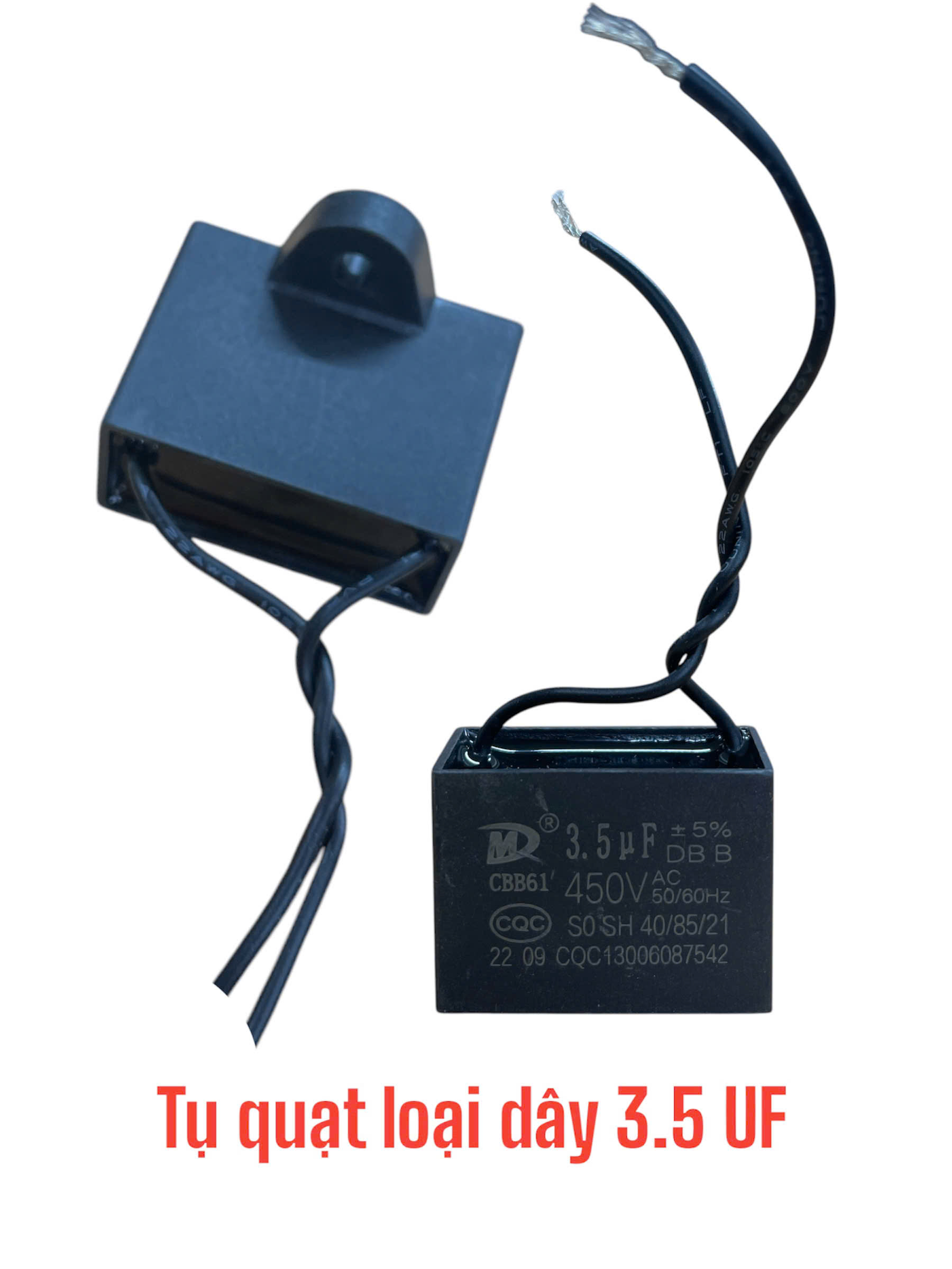 Tụ quạt loại dây 3.5 UF
