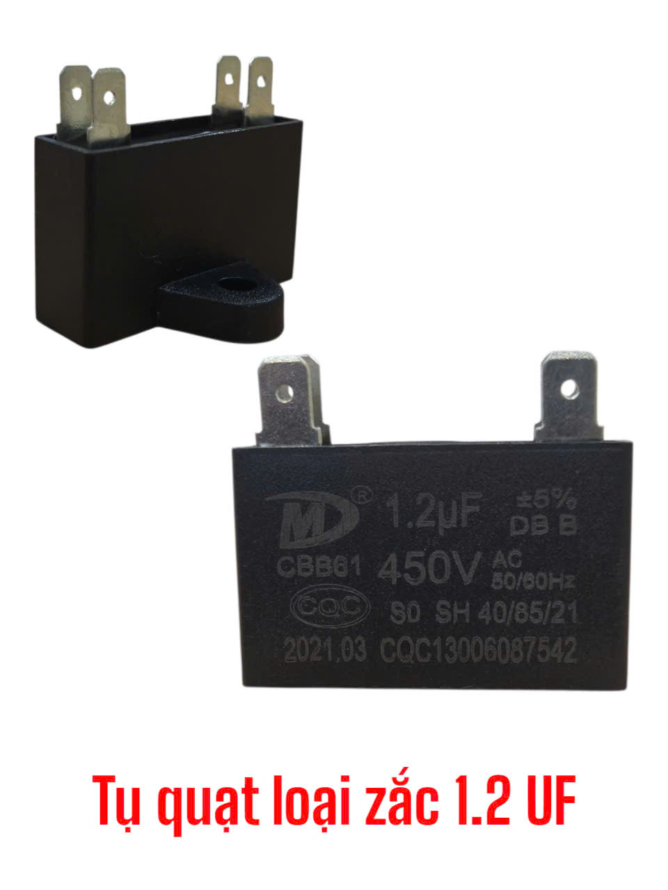 Tụ quạt loại zắc 1.2UF