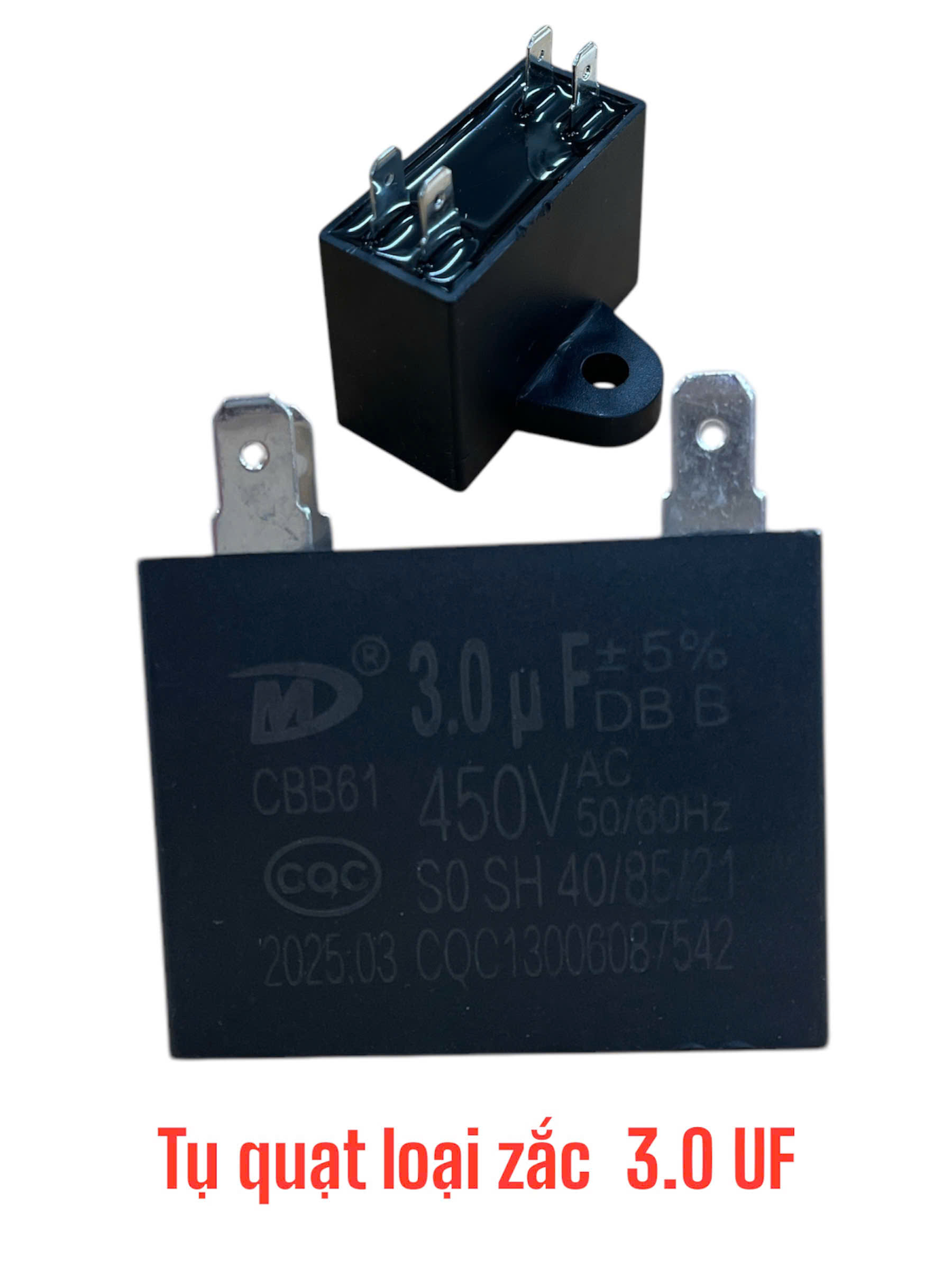 Tụ quạt loại zắc 3.0UF