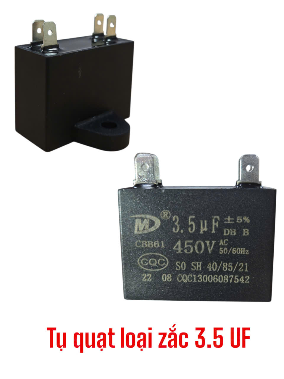 Tụ quạt loại zắc 3.5UF