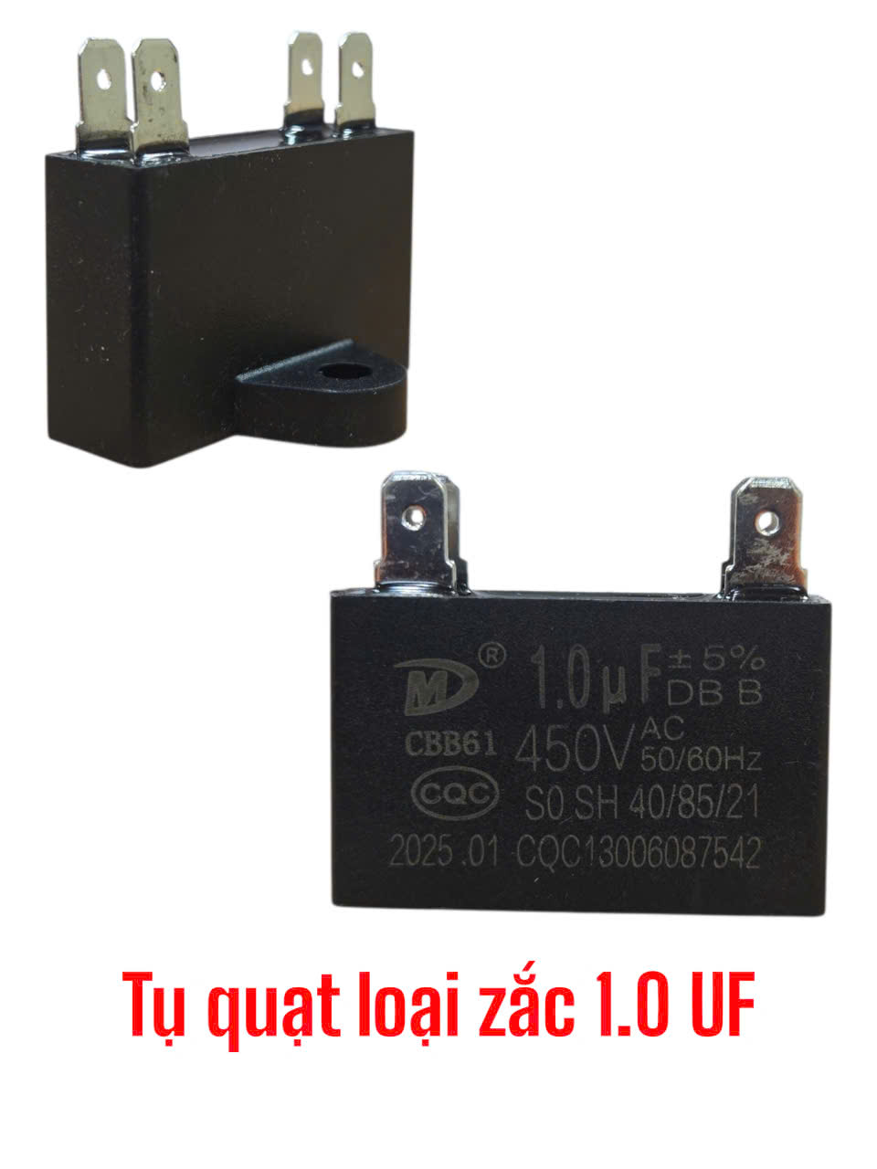 Tụ quạt loại zắc 4.5UF