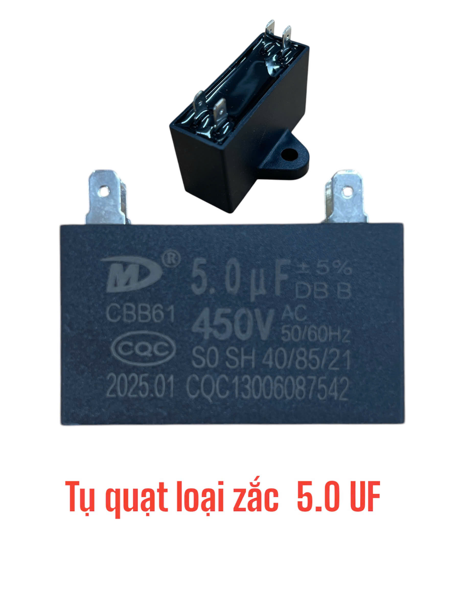 Tụ quạt loại zắc 5.0UF