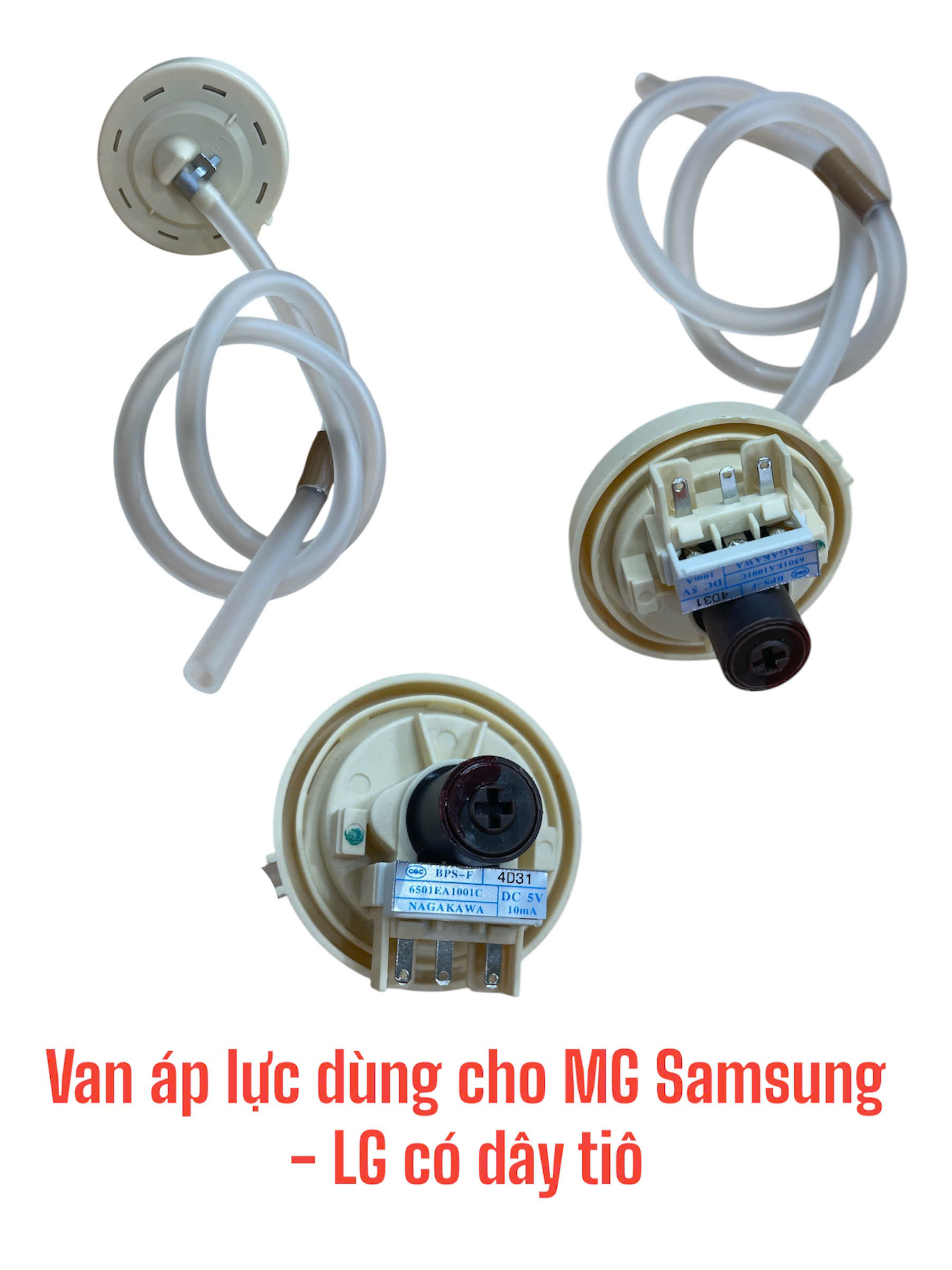 Van áp lực dùng cho máy giặt LG – Samsung có dây tio