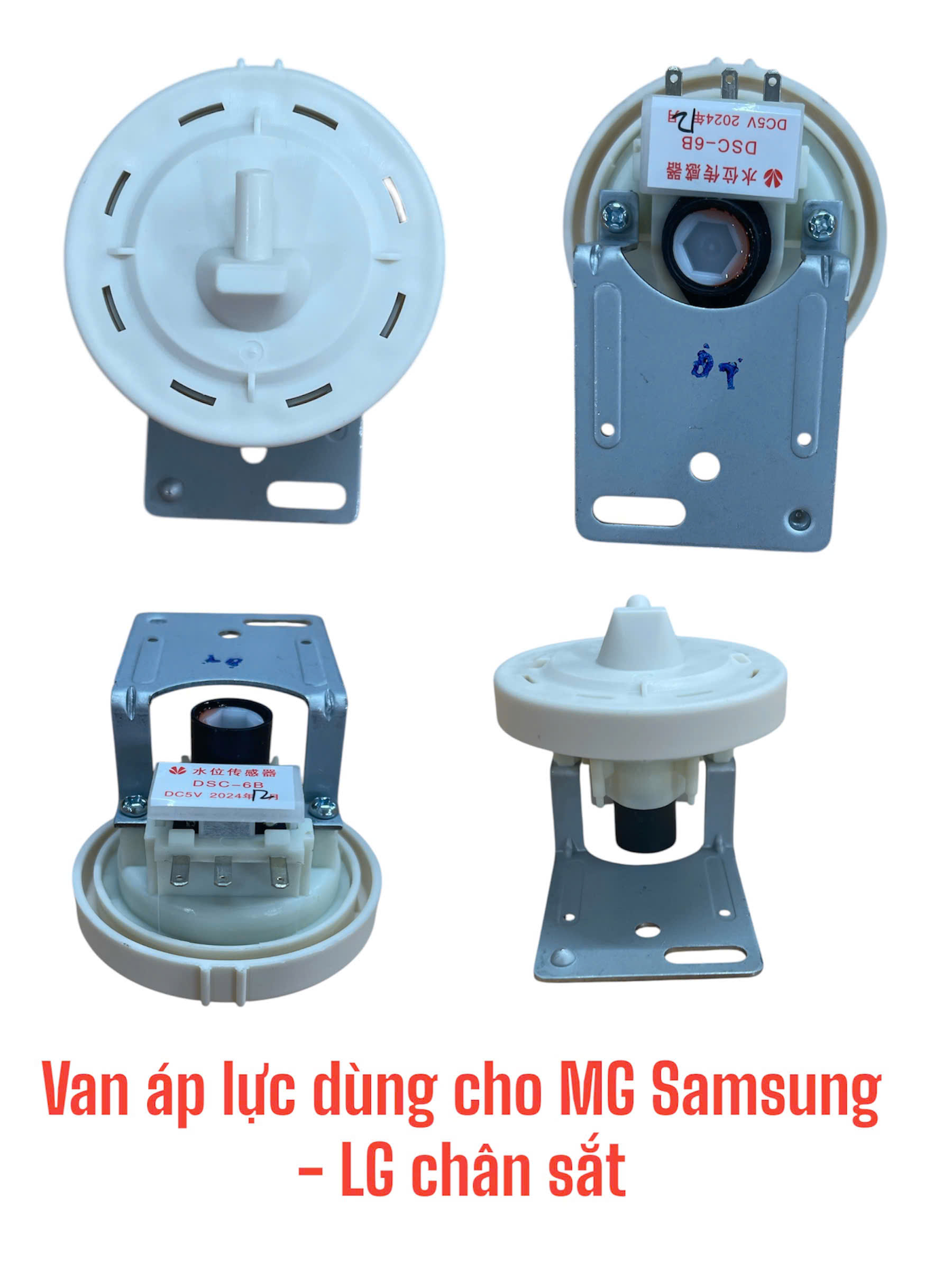 Van áp lực dùng cho máy giặt Samsung-LG (chân sắt)