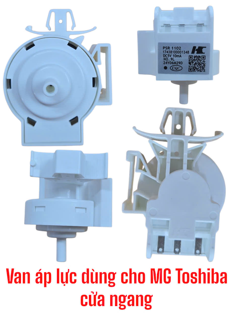 Van áp lực dùng cho máy giặt Toshiba cửa ngang