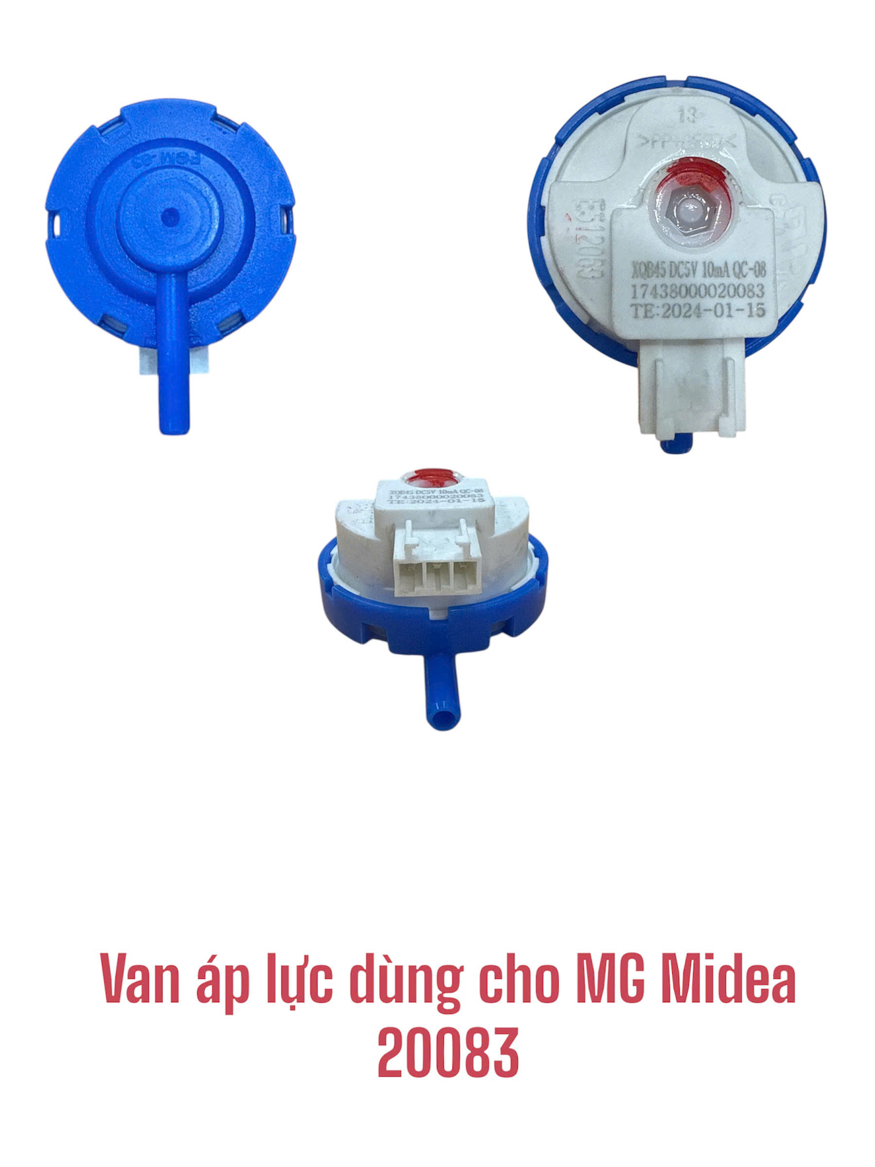 Van áp lực dùng cho máy giặt Midea 20083