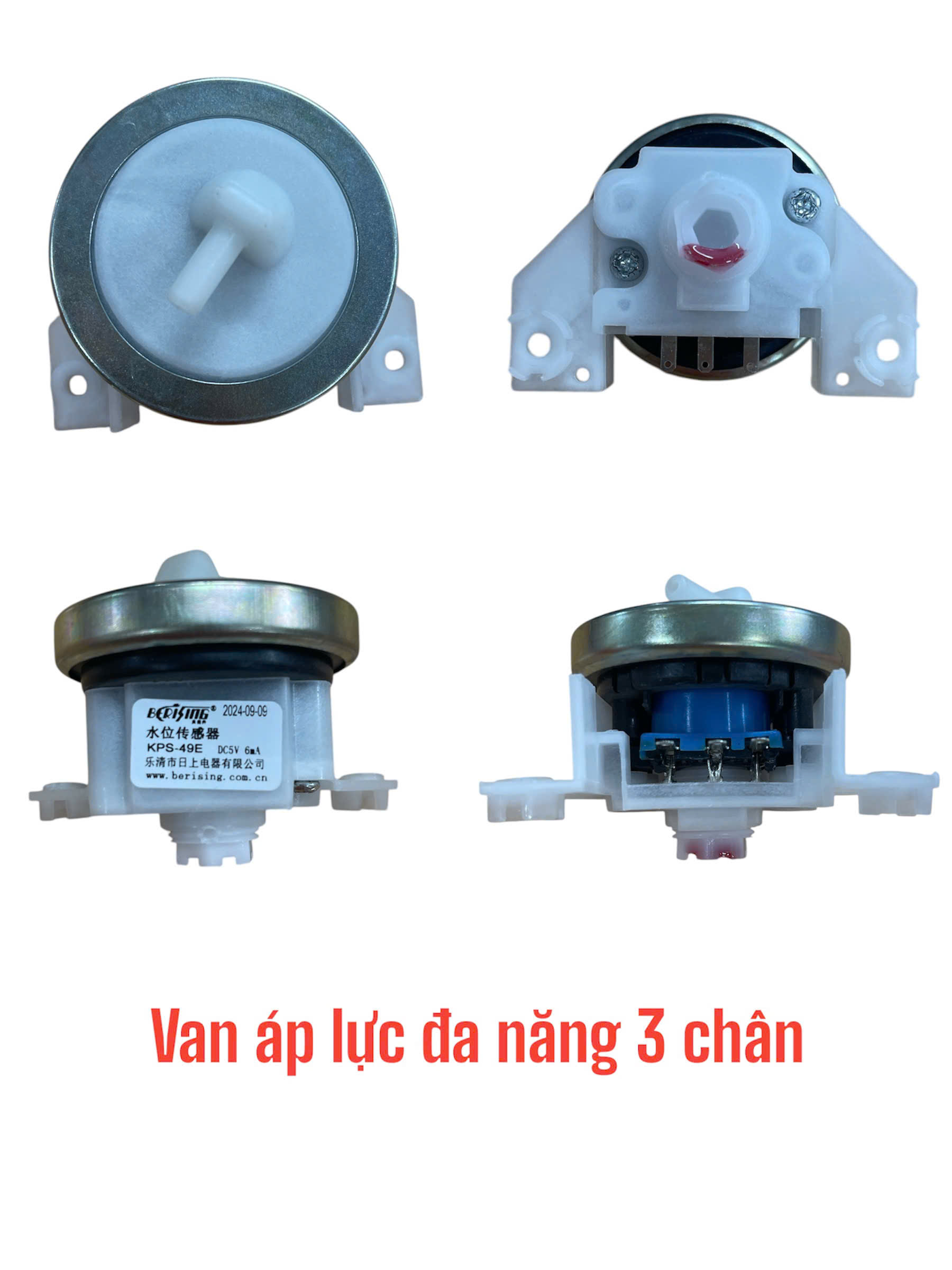 Van áp lực máy giặt đa năng 3 chân