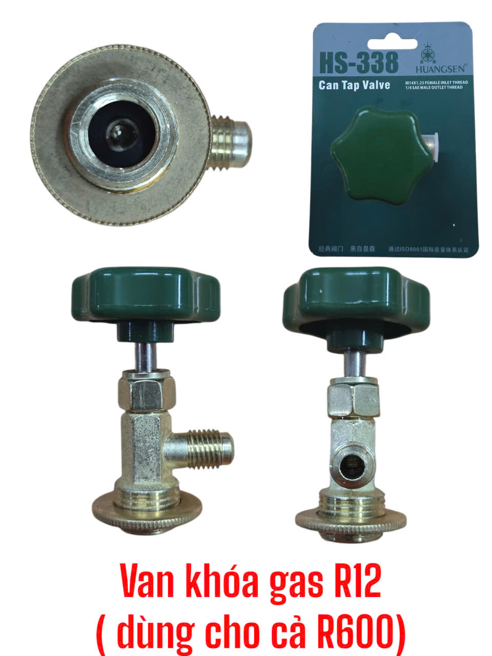 Van khóa gas R12 (dùng cho cả R600)