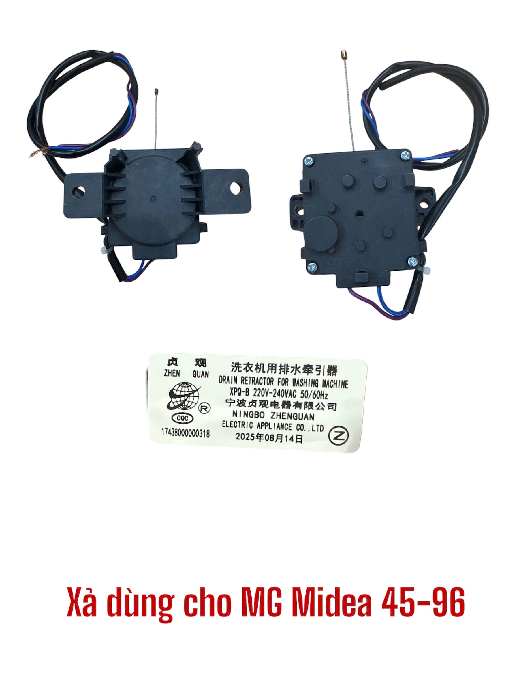 Xả dùng cho máy giặt Midea 45-96
