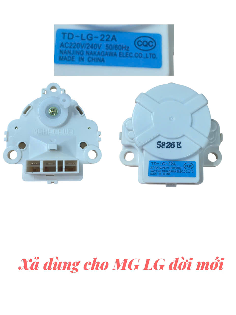 Xả dùng cho máy giặt LG đời mới