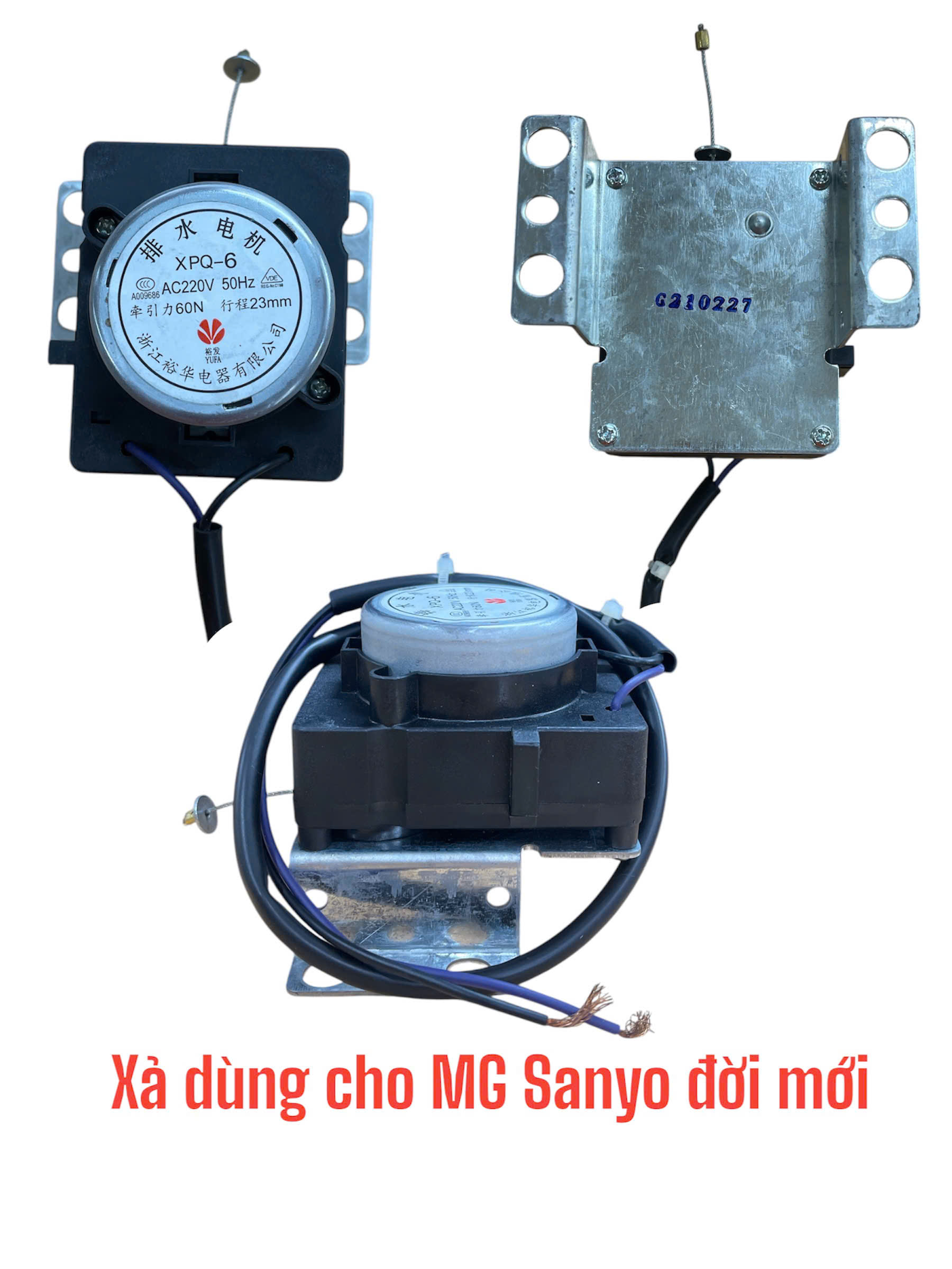 Xả dùng cho máy giặt Sanyo đời mới