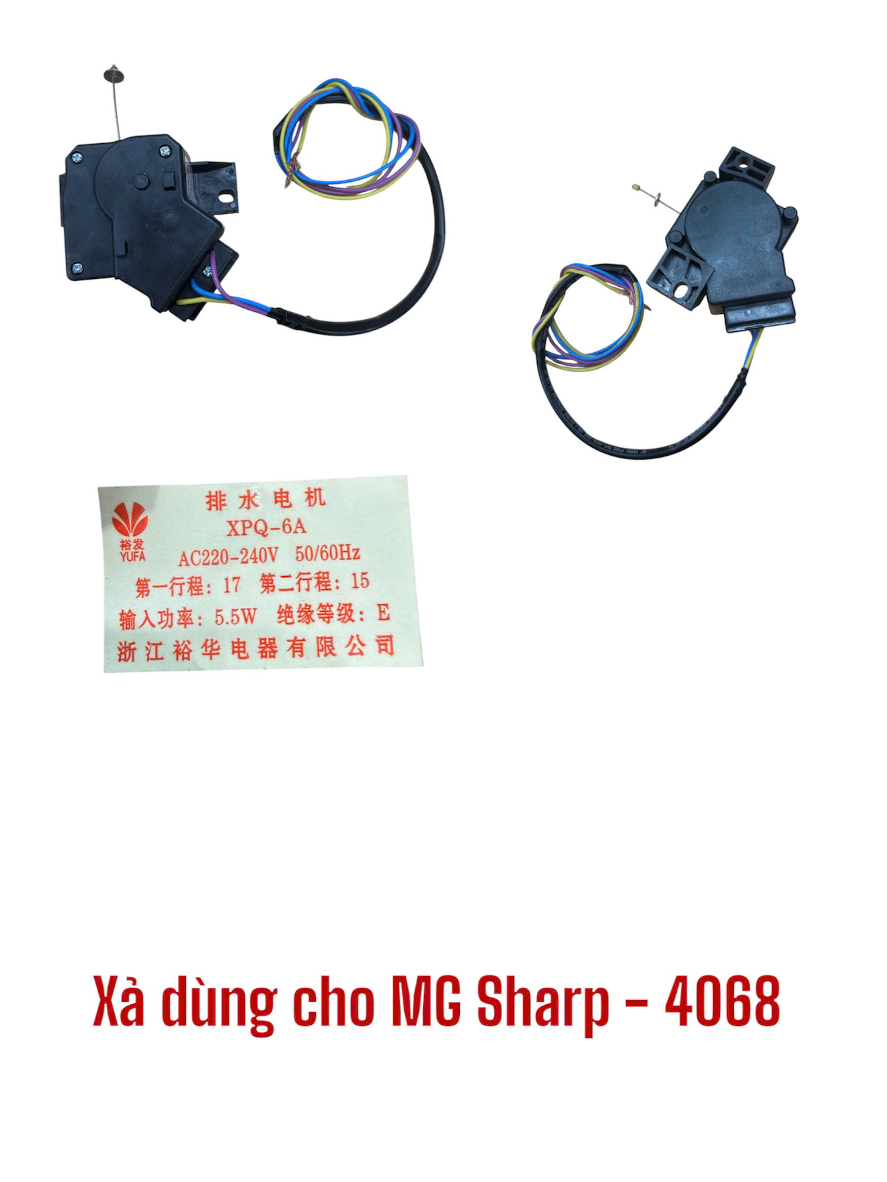 Xả dùng cho máy giặt Sharp